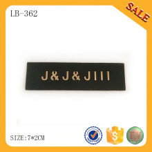 LB362 Leder Mantel Logo Patch Design